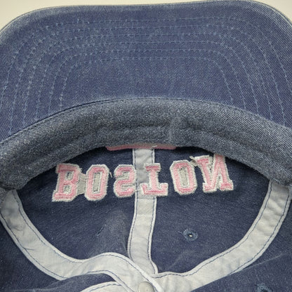 Bay State Apparel Baseball Cap Blue One Size Embroidered Boston Mass 1630 Hat