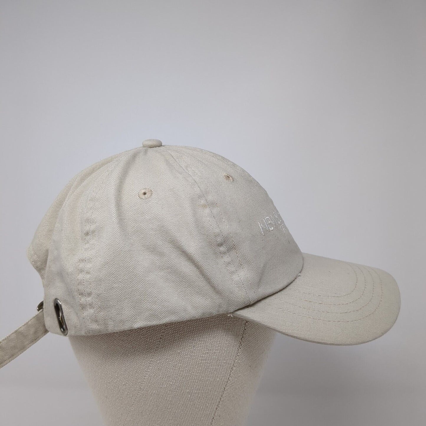 News Channel ksdk.com Slideback Hat Tan One Size Adjustable Embroidered Vitronic