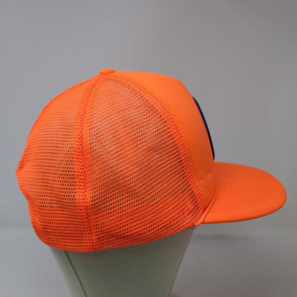 Mohr's Trucker Hat Orange One Size Idaho Transportation Department Mesh Snapback