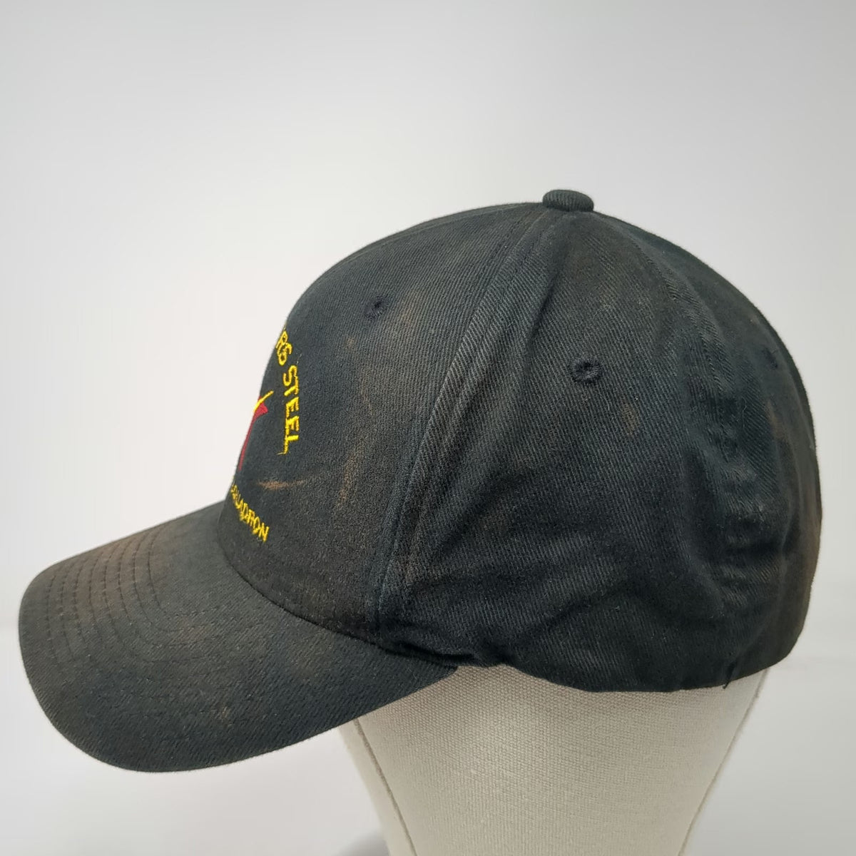 Yupoong Flexfit Baseball Cap Black XL 266th Range Squadron Air Force Unit Hat