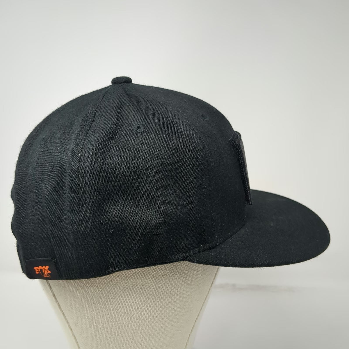 Yupoong Snapback Hat Black One Size Fox Factory Bob Portrait Patch 110 Flexfit