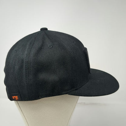 Yupoong Snapback Hat Black One Size Fox Factory Bob Portrait Patch 110 Flexfit