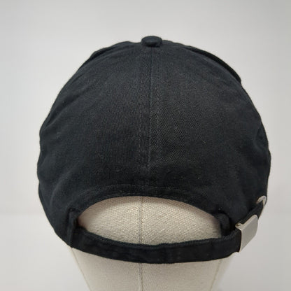 Wells Fargo Slideback Hat Black One Size Solid Adjustable Embroidered