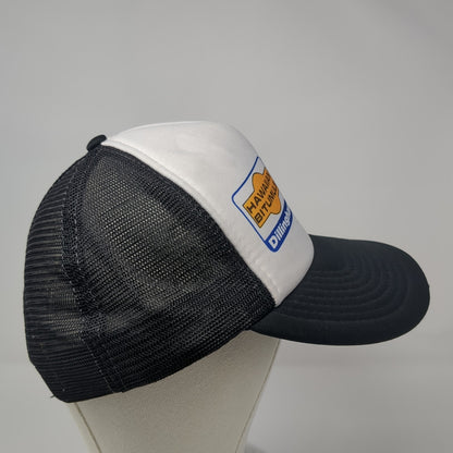 Hawaiian Bitumus Dillingham Trucker Hat Black One Size Mesh Back Sportscap