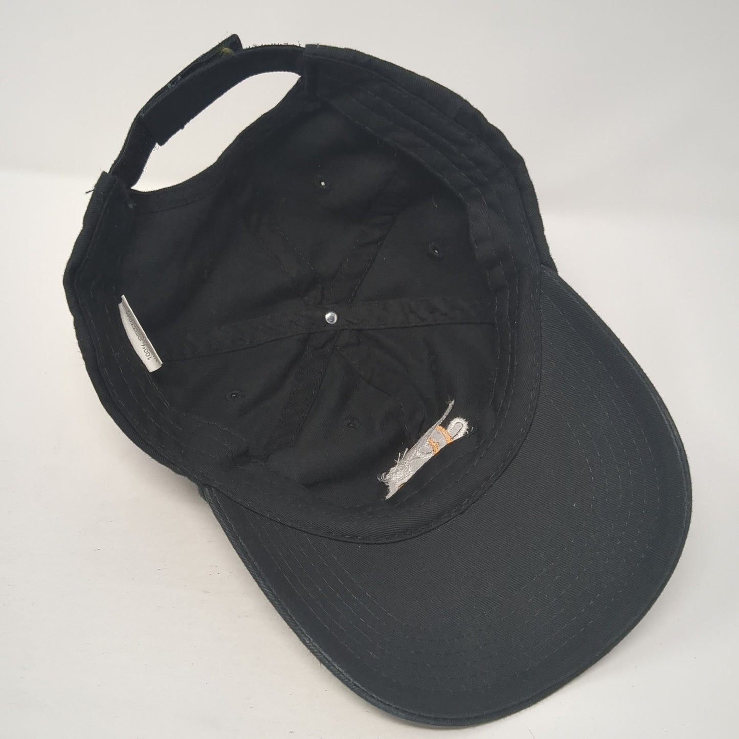 SC Supply Chain Strapback Hat Black One Size Adjustable Embroidered