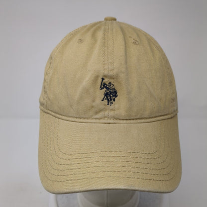 US Polo Assn. Slideback Baseball Cap Brown One Size Adjustable Embroidered