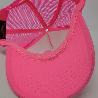 Otto Ellie Mae Somewhere Out West Pink One Size Trucker Hat Mesh Snapback