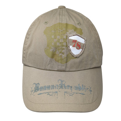Banana Republic 78 Slideback Baseball Cap Brown One Size Adjustable Embroidered
