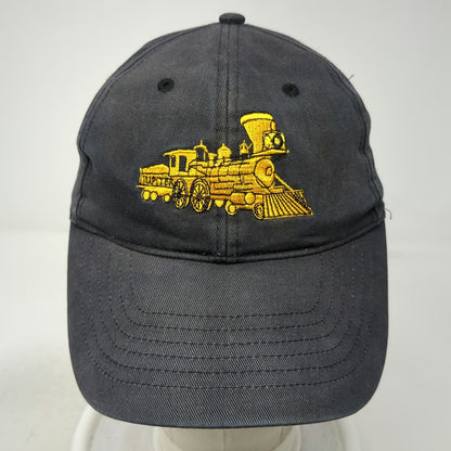 Ultra Club Baseball Cap Black One Size Jupiter Locomotive FMCA Golden Spike Hat