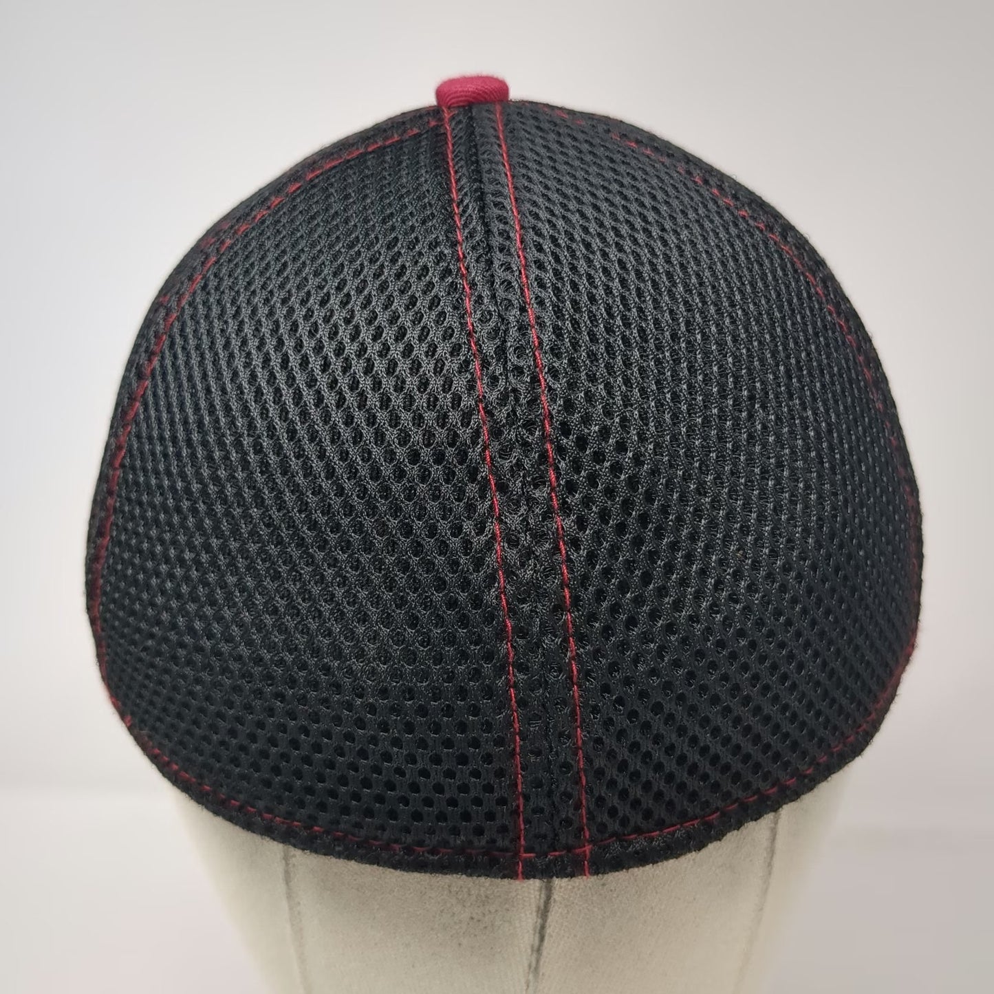 New Era USC Trojans NCAA Cap Black M 39THIRTY Mesh Stretch Stitching Logo Hat
