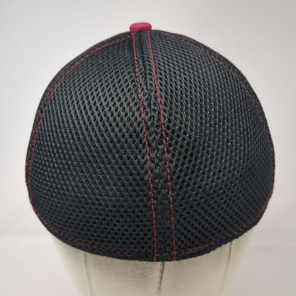 New Era USC Trojans NCAA Cap Black M 39THIRTY Mesh Stretch Stitching Logo Hat