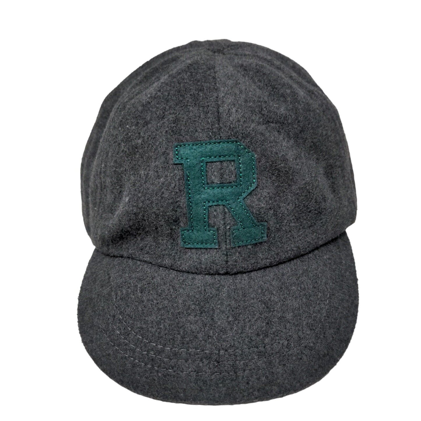 Unbranded Boy's Toddler Fitted Hat Gray size 2T-5T Embroidered R Logo