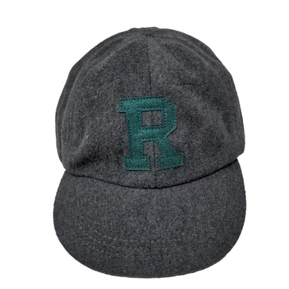 Unbranded Boy's Toddler Fitted Hat Gray size 2T-5T Embroidered R Logo