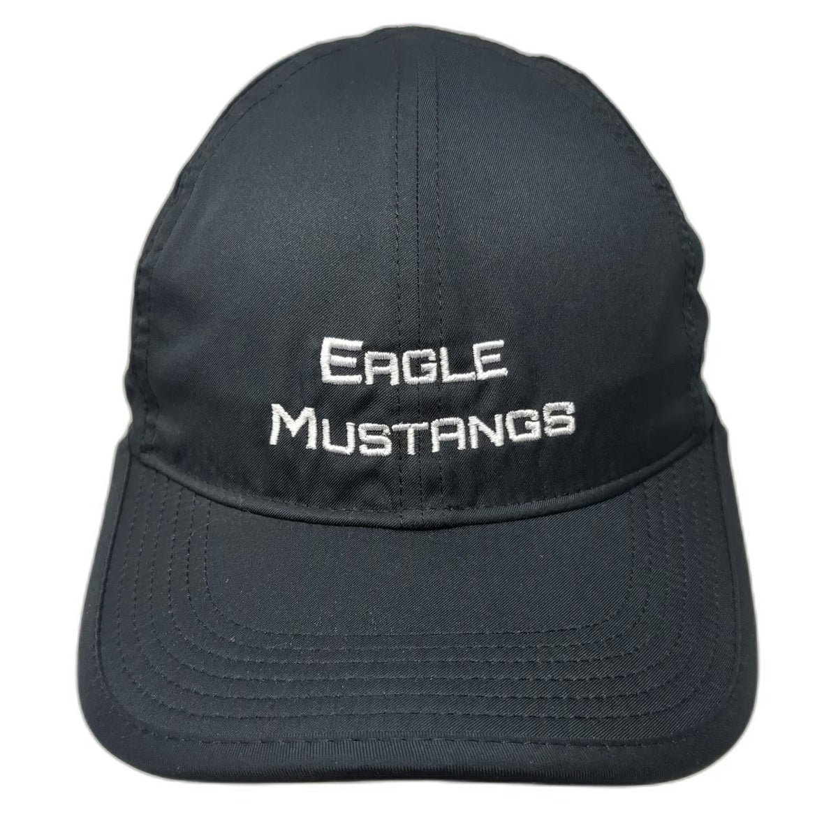 Nike Eagle Mustangs Baseball Cap Black One Size Dri-FIT Adjustable Strapback Hat