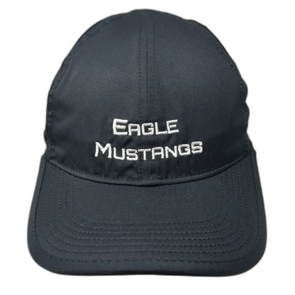 Nike Eagle Mustangs Baseball Cap Black One Size Dri-FIT Adjustable Strapback Hat