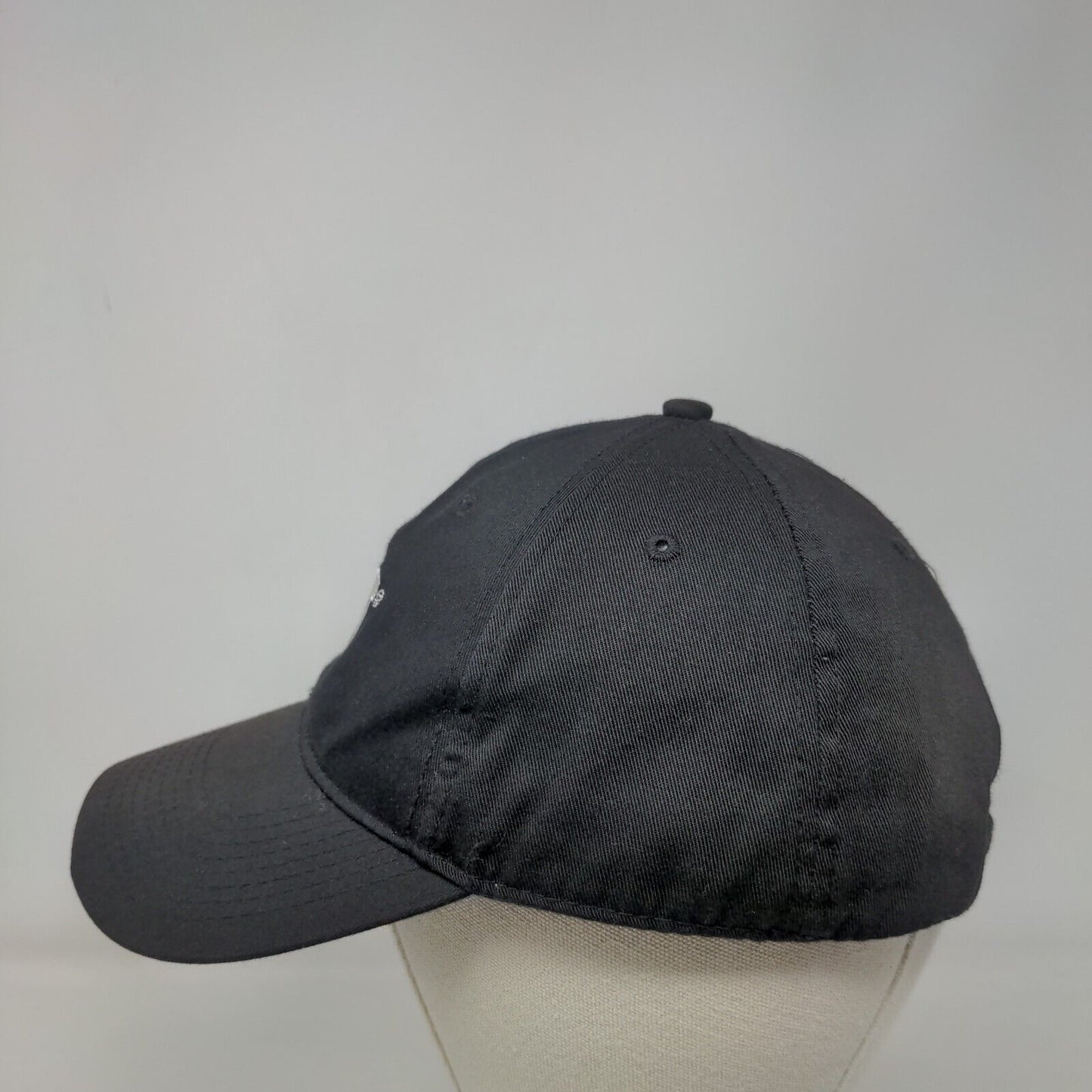 CAT Slideback Hat Black One Size Adjustable Embroidered Vent Holes
