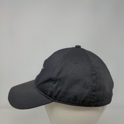 CAT Slideback Hat Black One Size Adjustable Embroidered Vent Holes