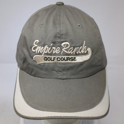 Town Talk Empire Ranch Golf Course Baseball Cap Brown One Size Slideback Hat