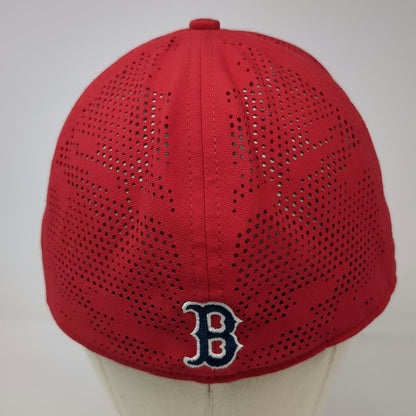 Boston Red Sox MLB Nike Baseball Cap Red Blue White One Size Dri-Fit Perforated