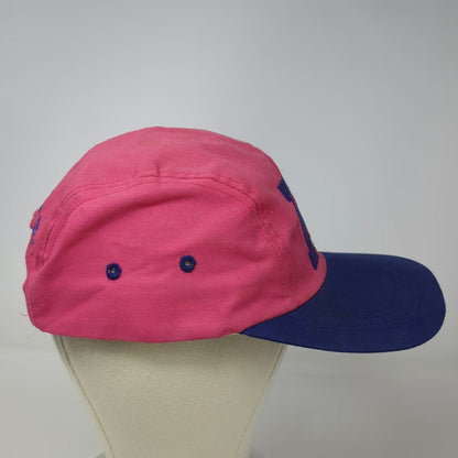 The Flintstones Pebbles Bedrock U Hat Snapback Pink Blue One Size 5 Panel