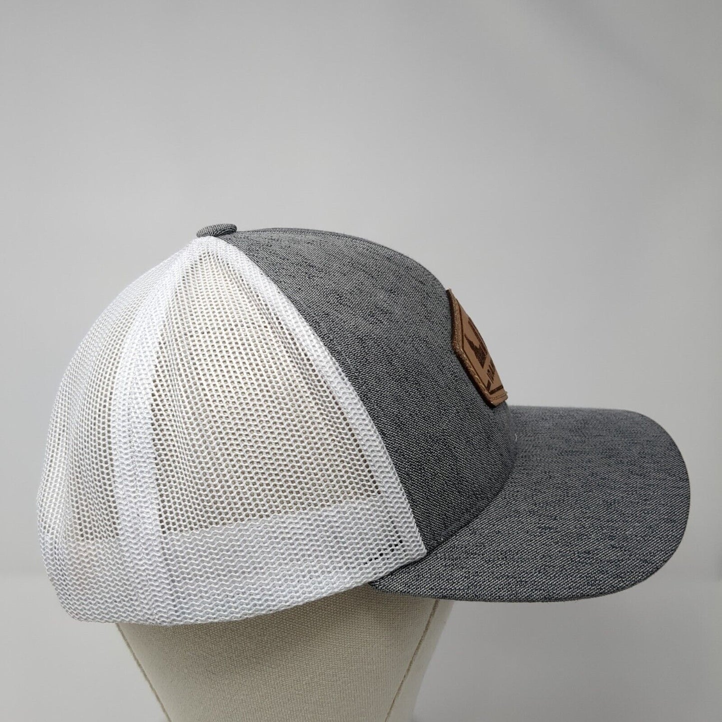 Idaho Livin Patch Snapback Trucker Hat Gray One Size Pacific Headwear