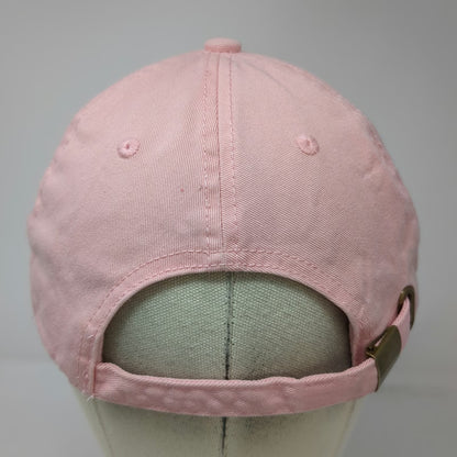 USA Premium Headwear Baseball Cap Pink One Size Boba Tea Cotton Hat Slideback