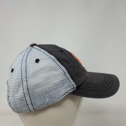 Clemson Tigers Snapback Mesh Back Trucker Hat Multi One Size Colorblock