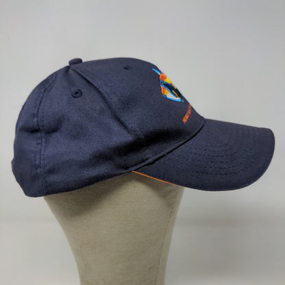 Surfware Hawaiian Classics Men's Snapback Hat Blue OSFA Embroidered Fish Logo