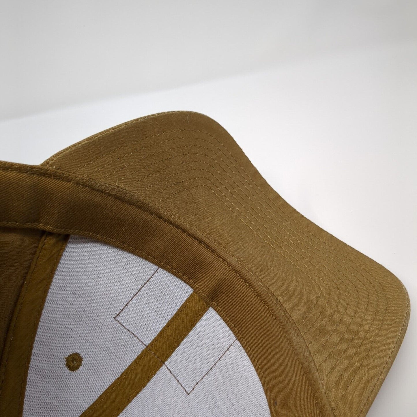 Mckinnon Family Farm Strapback Hat Brown One Size Adjustable Patch Cotton