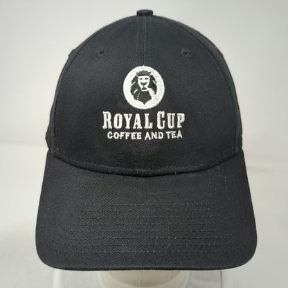New Era Baseball Cap Black One Size Royal Cup Coffee and Tea Strapback Hat