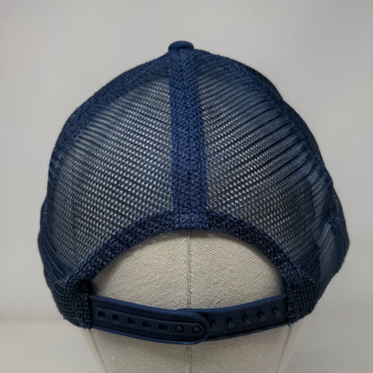 Superlative Conspiracy Snapback Trucker Hat Blue OSFM Mesh Back WeSC