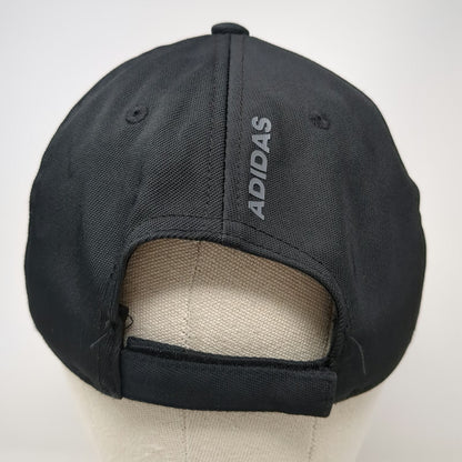 adidas Baseball Cap Black One Size Structured Performance Logo Adjustable Hat