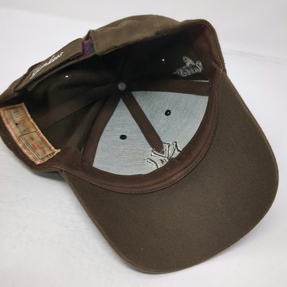 New York Yankees MLB Twins Enterprise Brown One Size Baseball Cap Script Hat