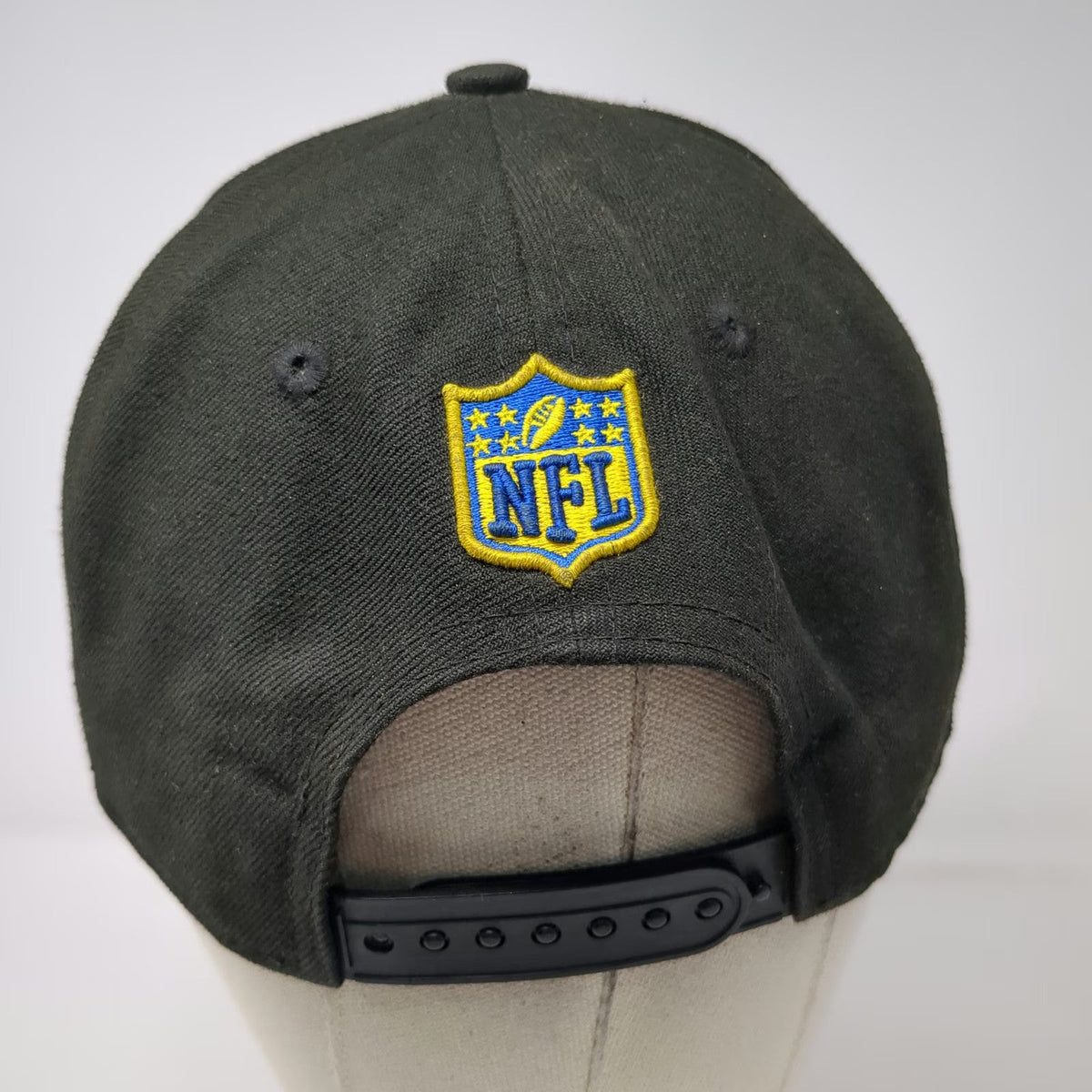 Los Angeles Rams NFL New Era Snapback Black One Size Hat Time To Shine Side Hit