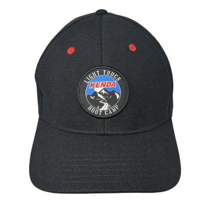 Kenda Light Truck Boot Camp Strapback Hat Black One Size Adjustable
