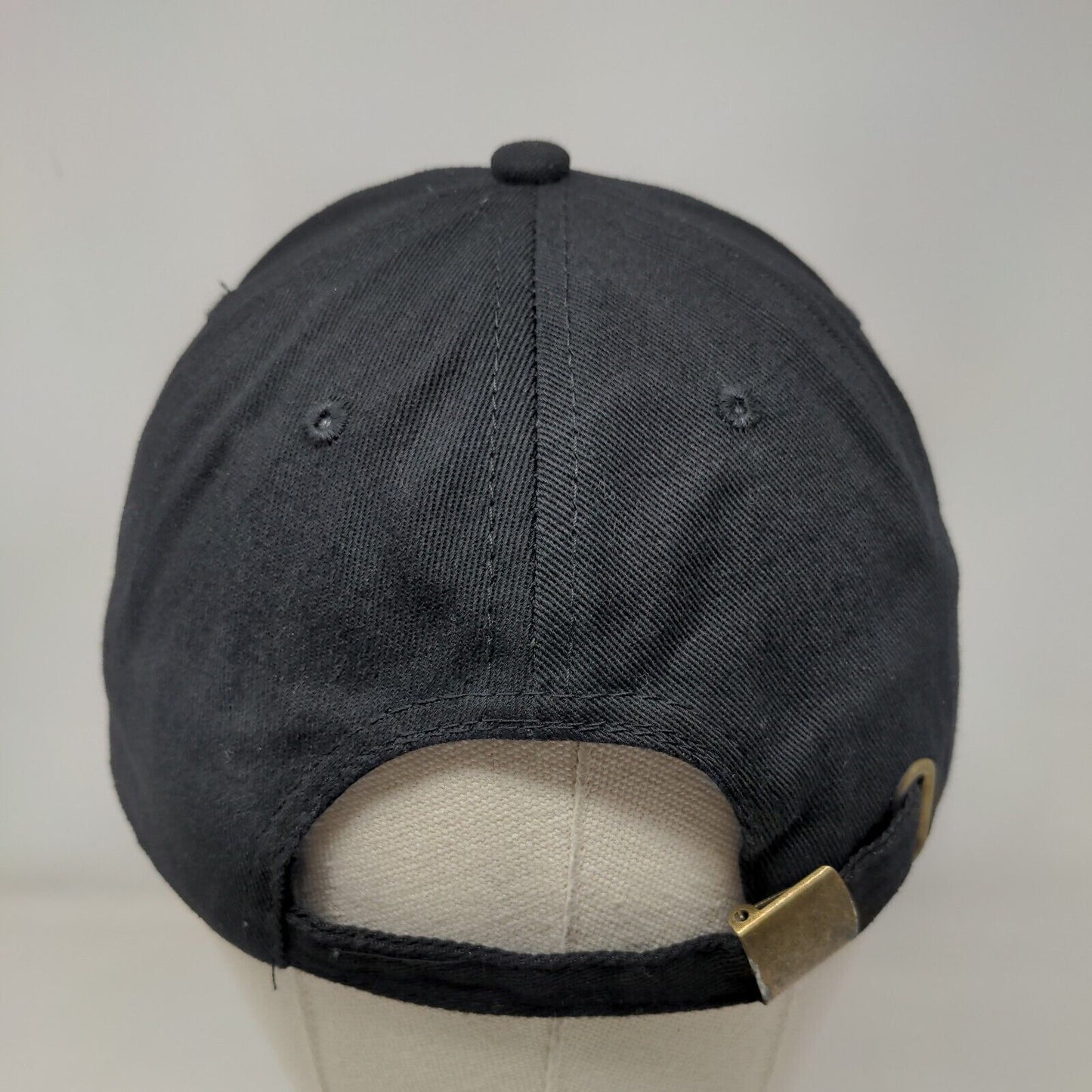 Mrs. Slideback Hat Black One Size Adjustable Embroidered 6 Panel