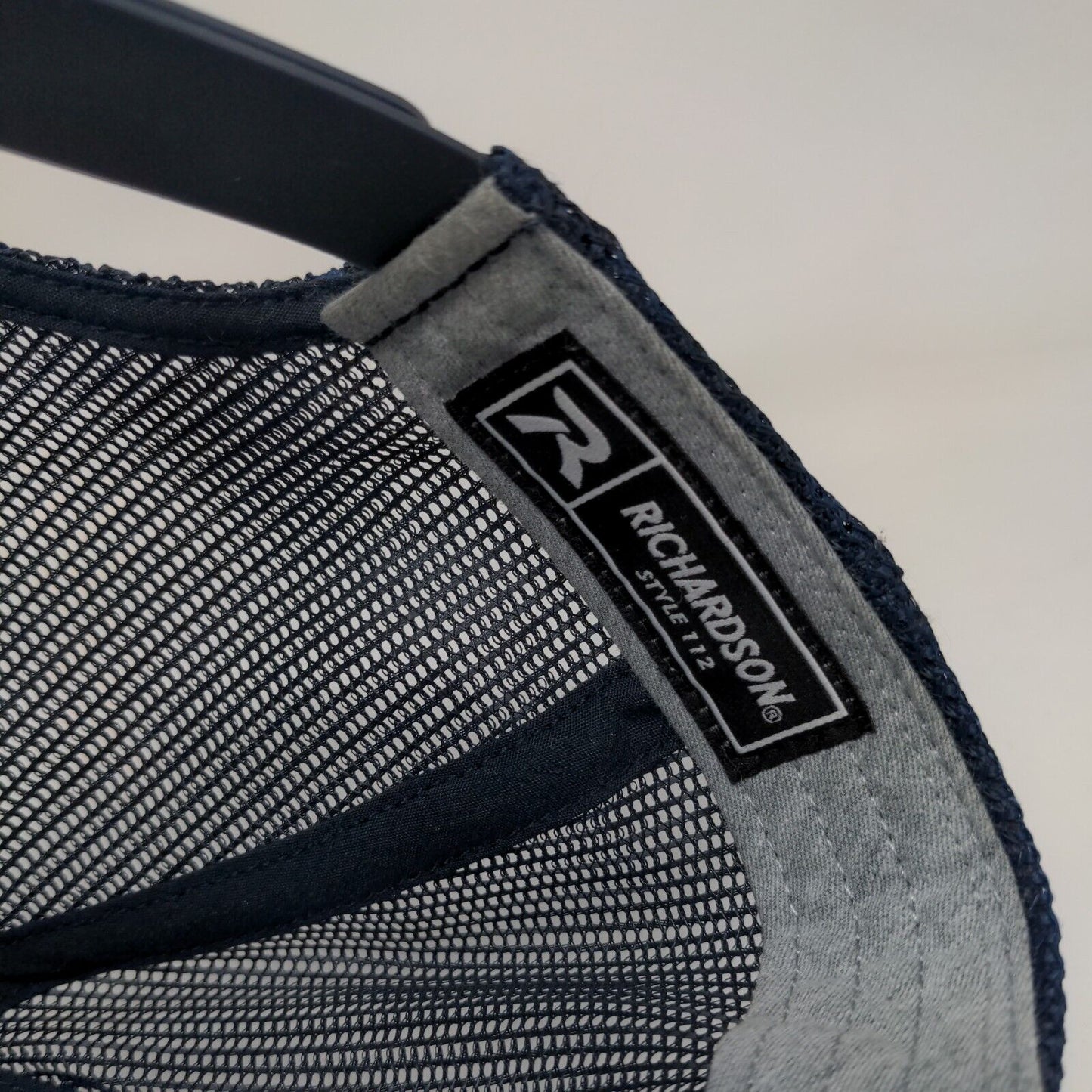 Richardson Snapback Trucker Hat Multi One Size Embroidered Colorblock