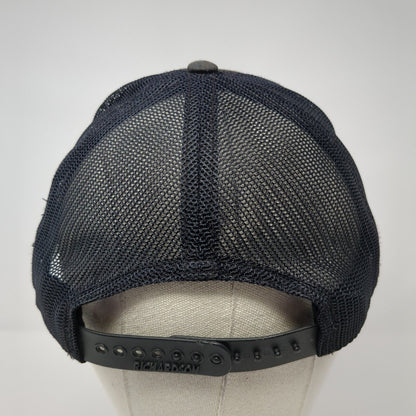 American Snapback Mesh Back Trucker Hat Black One Size Richardson