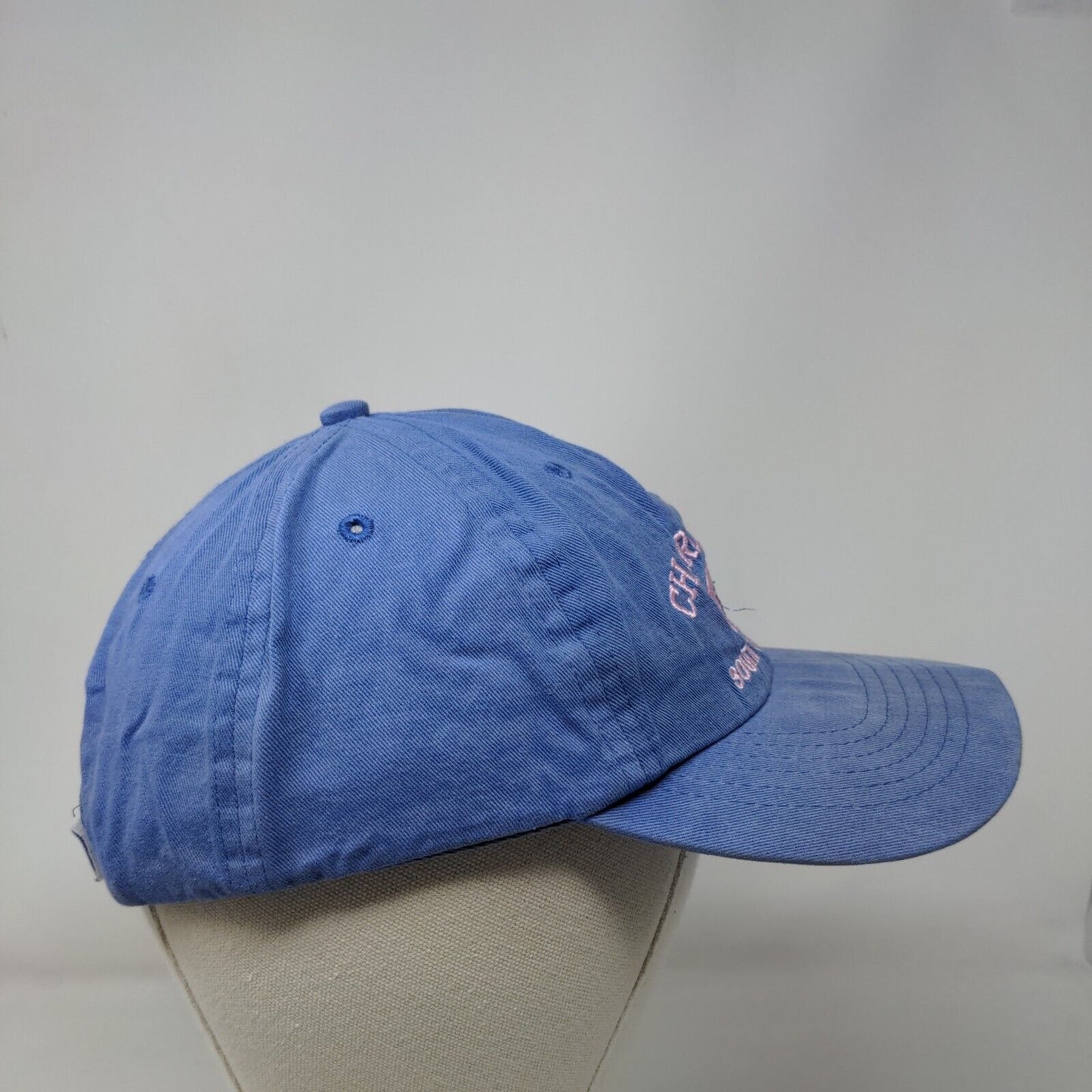Charleston South Carolina Slideback Hat Blue OS Adjustable Embroidered Jhats