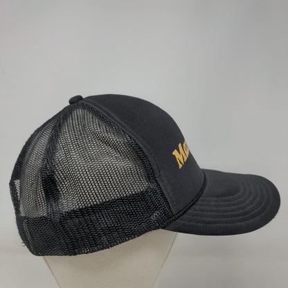 Mamacita Snapback Mesh Back Rope Trucker Hat Black OSFM Solid Otto