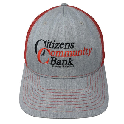 Citizens Community Bank Snapback Trucker Hat Multicolor OS Adjustable Richardson