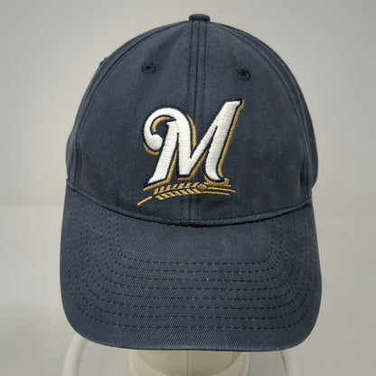 Milwaukee Brewers MLB Fan Favorite Blue Baseball Cap One Size Strapback Hat
