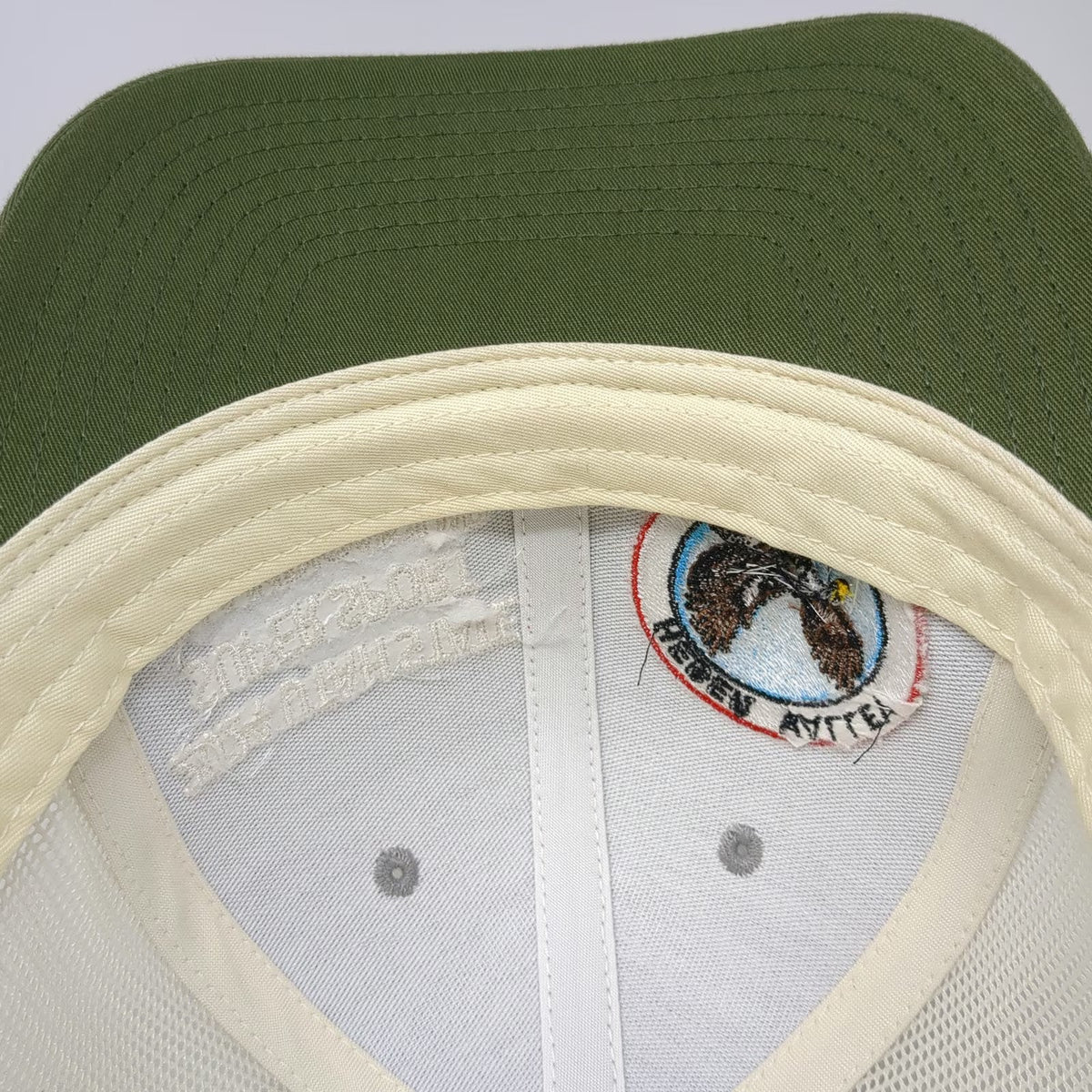 Richardson Trucker Hat Blue Green One Size Gun Club Eagle Patch 2024 Snapback
