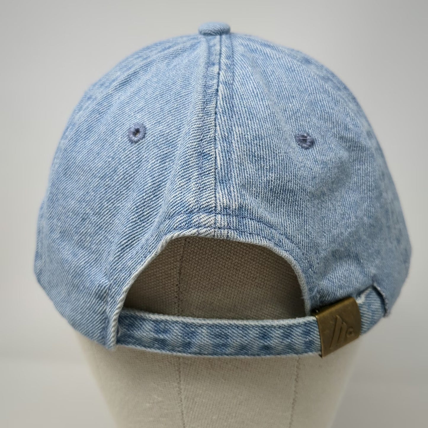 Headgear Puerto Rico Flag Blue Baseball Cap One Size Hat Slideback Denim Strap