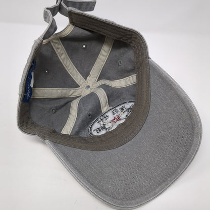 Park City Est 1884 Elev. 10,026Ft Slideback Hat Gray OS Adjustable 6 Panel Gear