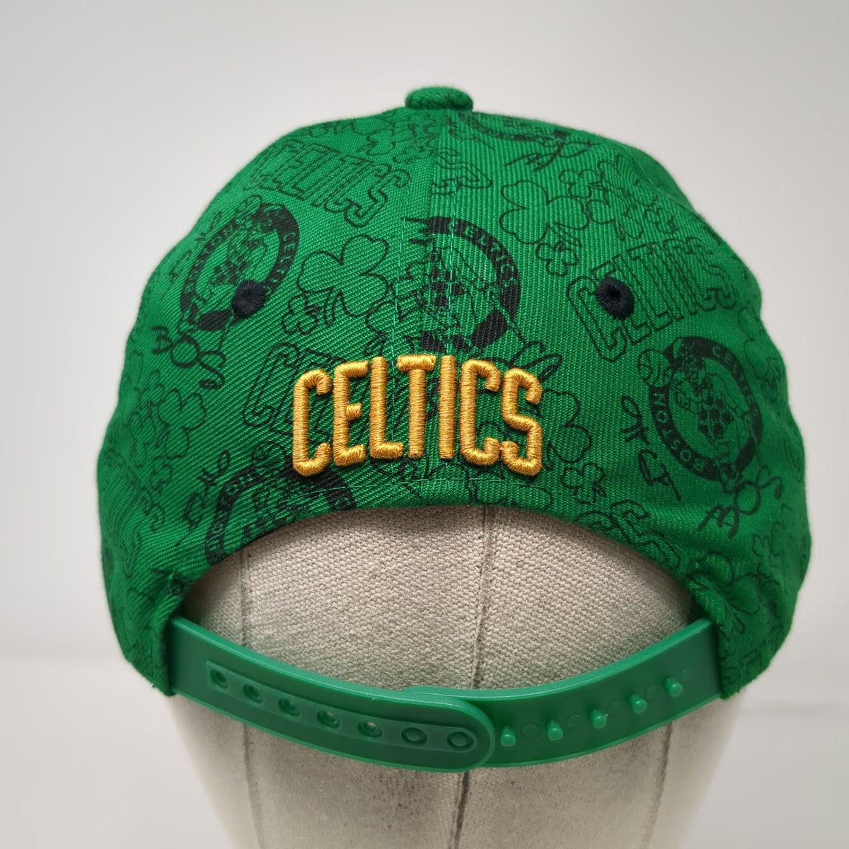 Boston Celtics NBA Zephyr Garden Authentic Green One Size Snapback Hat