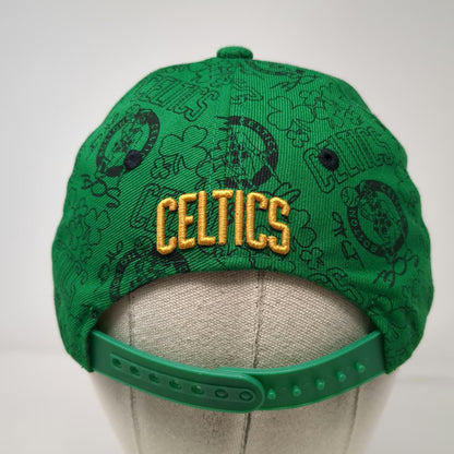 Boston Celtics NBA Zephyr Garden Authentic Green One Size Snapback Hat