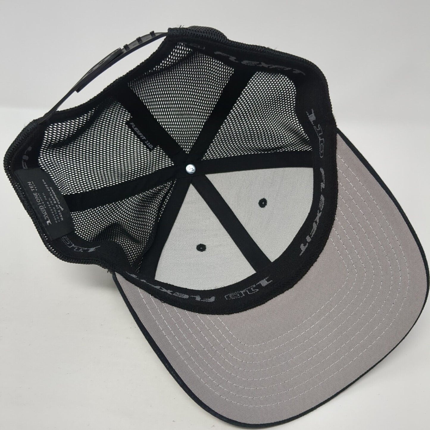 Centennial Football Bons Snapback Trucker Hat Black OS 110 Flexfit Mesh Yupoong