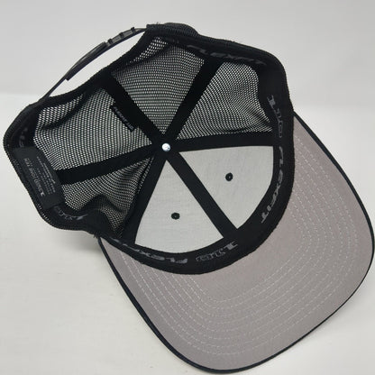 Centennial Football Bons Snapback Trucker Hat Black OS 110 Flexfit Mesh Yupoong