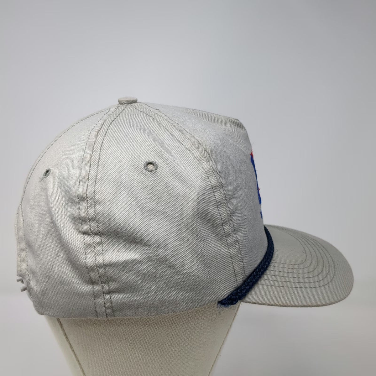 5 Panel Gray Hat One Size XL Transportation Trucking Rope Snapback Made in USA
